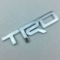 TRD Car Emblem Silver.