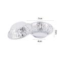 50Pcs Desserts Candies Disposable Egg Tart Mold Fadeless Tin Silver Aluminum Foil Grease-proof Muffin Cake Mold Kitchen Tools. 