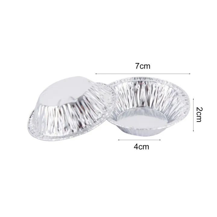 50Pcs%20Desserts%20Candies%20Disposable%20Egg%20Tart%20Mold%20Fadeless%20Tin%20Silver%20Aluminum%20Foil%20Grease-proof%20Muffin%20Cake%20Mold%20Kitchen%20Tools%20-%20Image%206