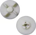 Preethi Motor Coupler Mixer Grinder Jar Blender Motor Coupler 4CM 4 Teeth Round No Screw White. 