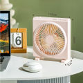 New Electric Mini Fan USB Charging Quiet Desktop Portable Fan Strong Wind 3 Speeds Adjustable Home Office School. 