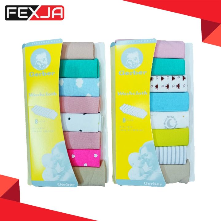 Baby Soft Face Towel CN -8pcs 1pac