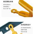 Multi-Function8Clothes Hanger Student Clothes Hanger Underwear Socks Household Hangers Plastic Clothes Hanger Drying Windproof. 