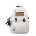 School bag for girls large capacity junior high school students junior high school students korean version of the cool backpack for boys, high school students, college students, backpacks.