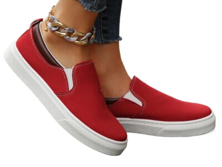 New%20Trendy%20Red%20Color%20Korean%20Canvas%20Sneakers%20Shoes%20for%20Men%20Slip%20On%20Casual%20Shoes%20-%20Image%203
