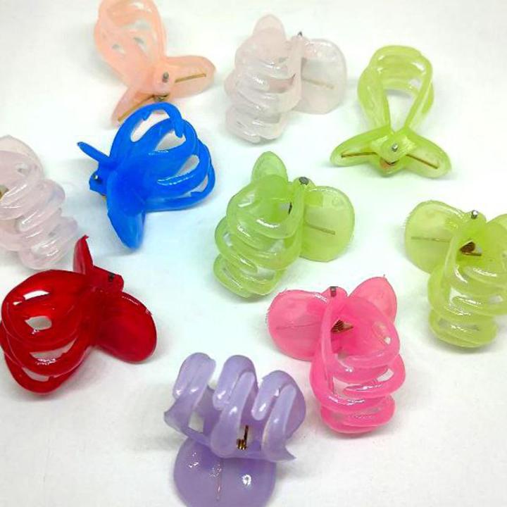 Kakra Band and Punch Hair Clip for Women and Girls 10 pcs