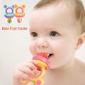 Cute Cartoon Baby Fruit Feeder Soft Silicone Pacifier Children Fresh Food Nibbler Supplementary Food Feeder Baby Feeding Pacifier with Cover.