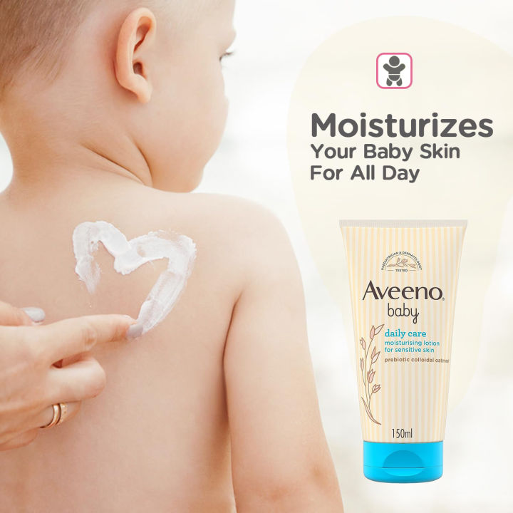 Aveeno%20Baby%20Daily%20Care%20Moisturising%20Lotion%20150ml%20-%20Image%203