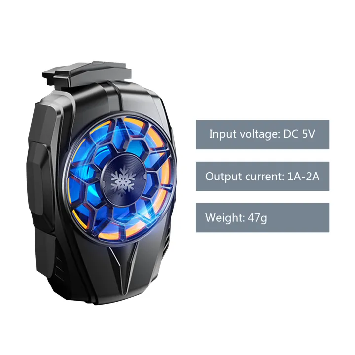 F5%20Rechargeable%20Low%20Noise%20Fast%20Heat%20Dissipation%20Phone%20Back%20Clip%20Cooling%20Fan%20For%20Mobile%20Gaming%20Video%20Streaming%20-%20Image%205