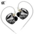 KZ d-fi earphones HiFi bass earbuds monitor 4-level tuning switch headphone Sport stereo sound noise reduction headset.