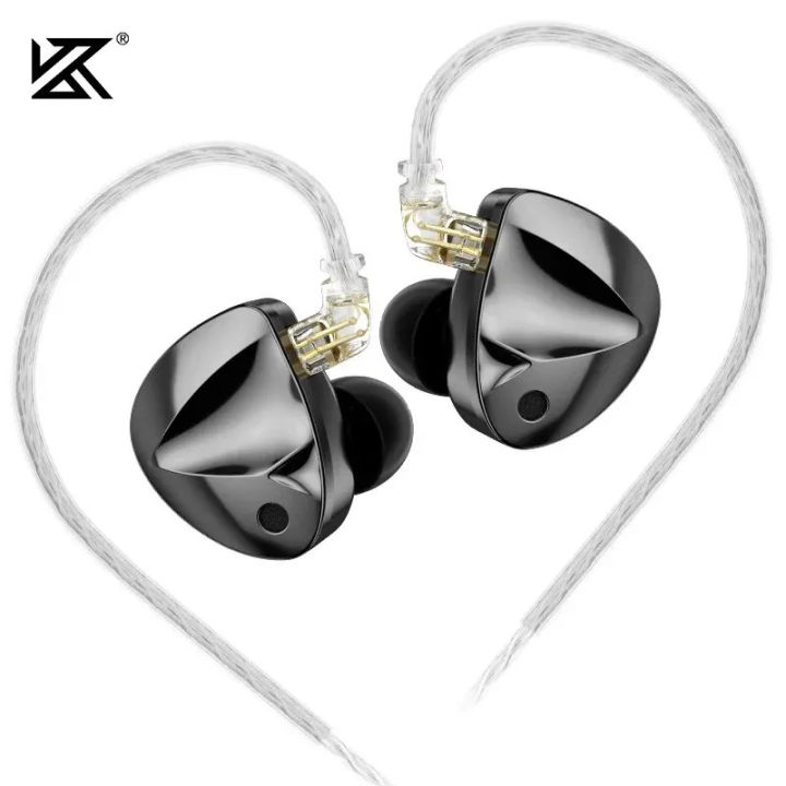 KZ d-fi earphones HiFi bass earbuds monitor 4-level tuning switch headphone Sport stereo sound noise reduction headset