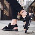 2023Summer New Vietnam Sandals Men's Beach Shoes Driving Boys Trend Men's Sports Men Sandals Fashion. 