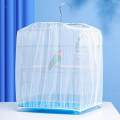 Bird Cage Cover Elastic Soft Birdcage Catcher for Macaw Conures Parakeet S. 