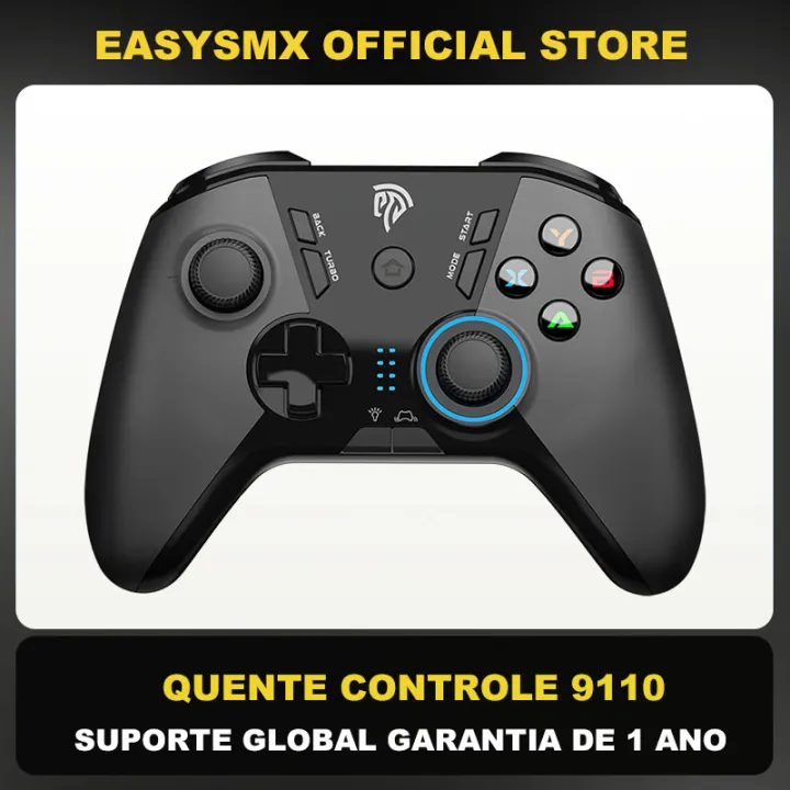 EasySMX 9110 Wireless Gamepad, 2.4G PC Controller with Customized Buttons Joystick for PC Windows, PS3, Android Smart TV