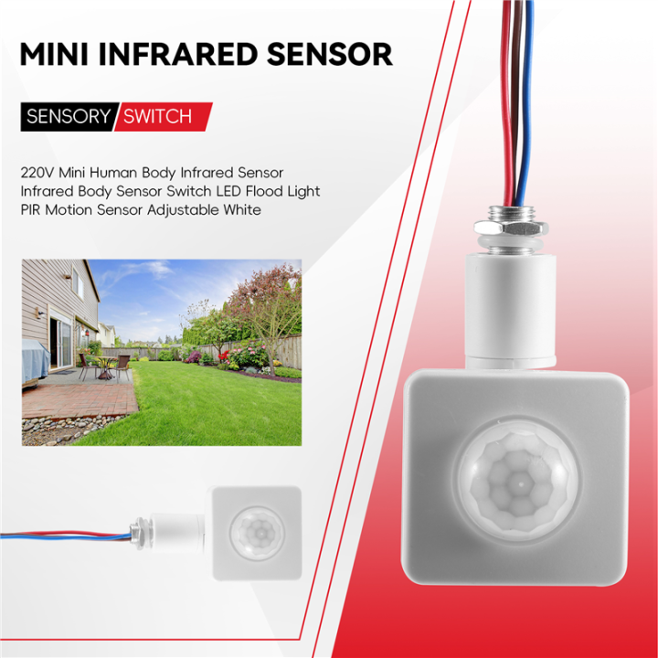 220V%20Mini%20Human%20Body%20Infrared%20Sensor%20Infrared%20Body%20Sensor%20Switch%20LED%20Flood%20Light%20PIR%20Motion%20Sensor%20Adjustable%20White%20-%20Image%205