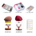 Powder packaging box, beauty egg gourd, water droplets, sponge powder puff storage tube, optional packaging, opp/PVC/pet.