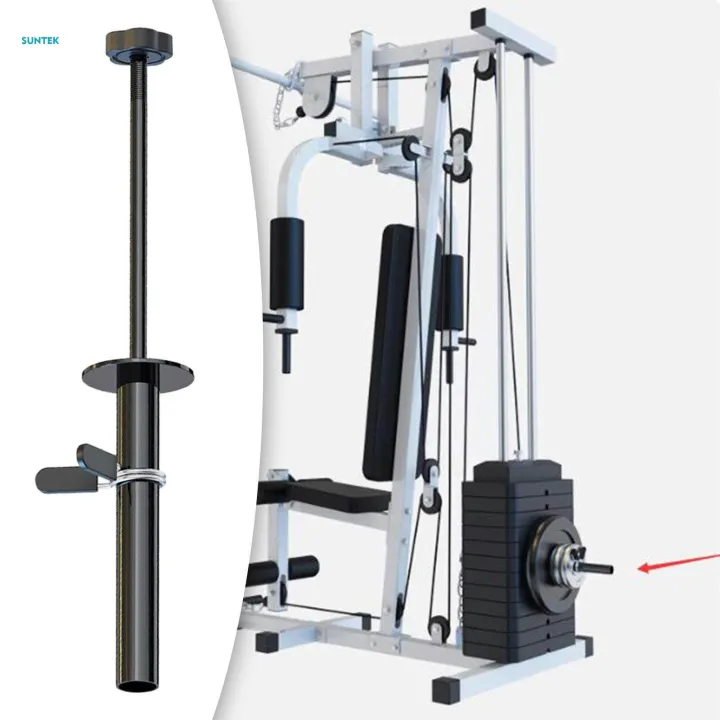 Gym%20Weight%20Stack%20Extender%20Exercise%20Machine%20Barbell%20Parts%20Steel%20Weight%20Loading%20Pin%20for%20Weight%20200mm%20-%20Image%202