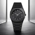 Arabic Smart Watch Waterproof Men's Quartz SMART Watch Black PC Smart watch for men - Aura Arabic Smart Watch - Black by Bytebox. 