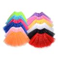 Children Kids Girls Shiny Sequins Ballet Skirts Elastic Mesh Tutu Ballerina Dress Gymnastics Dancing Skirt Princess Pettiskirts. 