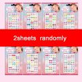 Cartoon 3D Gems Sticker Earrings for Girls 60-360pcs Self-Adhesive Glitter Crystal Stickers Toddler Kids Ear Sticky Jewelry Toys. 