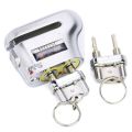 Acid Proof Double Key Blue Box Motorcycle Disc Lock Hydraulic Lock Bike Safety Lock Rust Proof AR TRADE. 