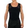Men's Chest Compression Shirt To Hide Gynecomastia Moobs Body Suit Mens Shapewear.
