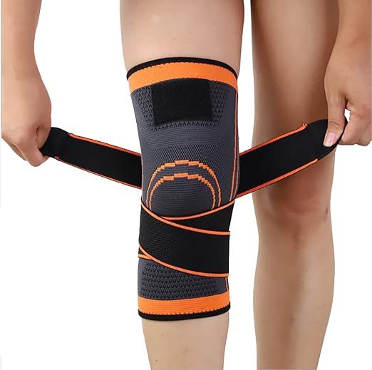 Knee Brace for Arthritis Compression Sleeve for Men Women ，Knee Support Brace for Injury Recovery, Meniscus