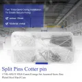 175pcs split cotter pin clip fastener pin Set. 
