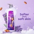 Indian Vivel Body Wash, Lavender & Almond Oil Shower Creme (500ml). 