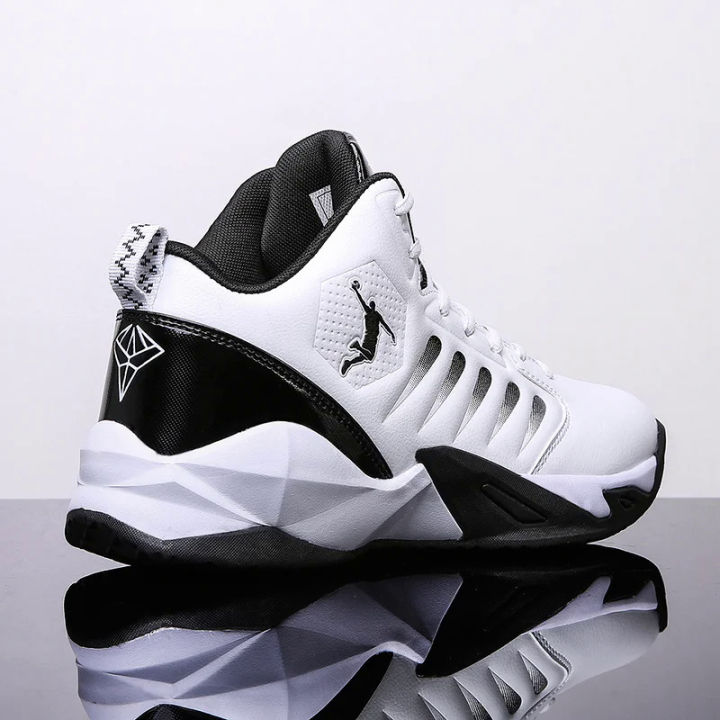 【selevn roind】 Shoes Leather Men's Sneaker Men Non-Slip Training Basketball Shoe Breathable Gym Training Athletic Basketball Sneakers For Women
