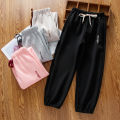 YC Children's Sweatpants Spring and Autumn Boys Long Pants Girls 2024 New Baby Spring Clothes Medium and Big Kids Casual Sweatpants.