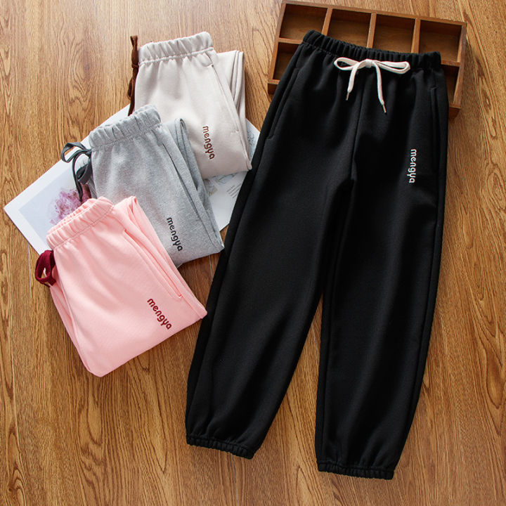 YC%20Children's%20Sweatpants%20Spring%20and%20Autumn%20Boys%20Long%20Pants%20Girls%202024%20New%20Baby%20Spring%20Clothes%20Medium%20and%20Big%20Kids%20Casual%20Sweatpants%20-%20Image%207