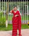 Exclusive Viral Georgette sharee with embroidery work blouse pics.