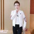 【Have Cloth】Embroidered New Short Coat for Women Loose Jacket Thick Coat Women's Jacket Baseball Uniform for Women.