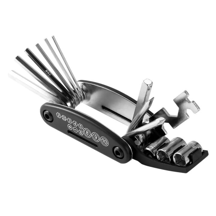 1 pcs Universal Bicycle Repair Tool Kit Multifunctional Bike Repairing Set Cycling Steel Tools Hex Wrench Hex Screwdriver
