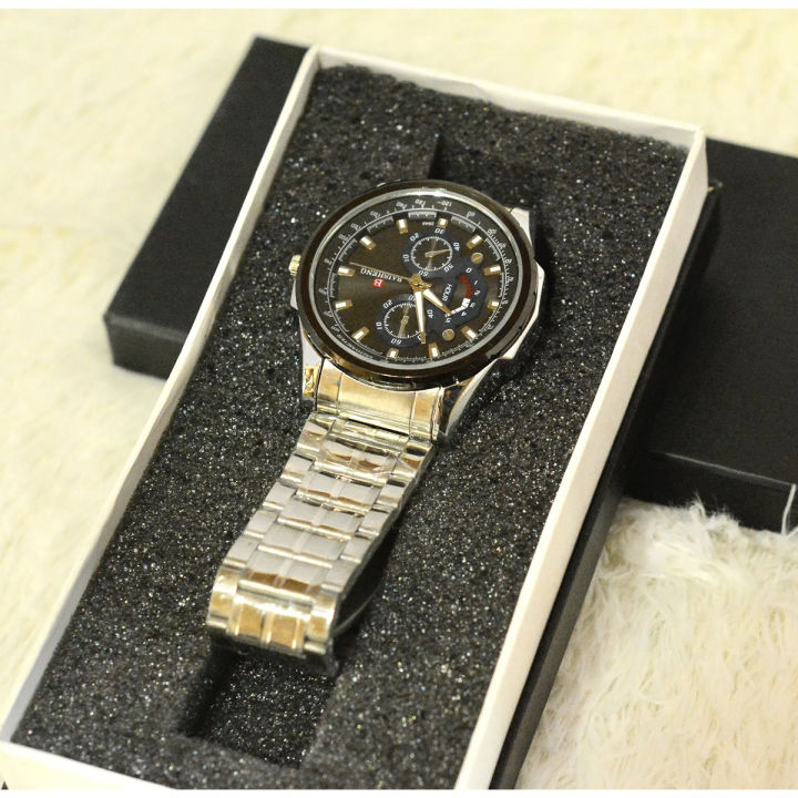 BAISHENG%20High%20Quality%20Luxury%20Men's%20Quartz%20Watch%20Waterproof%20Luminous%20Calendar%20Stainless%20Steel%20Strap%20Wristwatch%20For%20Men%20-%20Image%203
