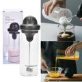 Milk frother electric foamer coffee foam maker milk shake mixer battery operated latte cappuccino frothing pitcher stainless steel coffee frother whisk machine large milk frother jug cup (glass) 450ml.