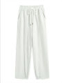 American-Style Gray Women's Summer Straight Loose Wide-Leg Pants Drooping Slimming Sweatpants Beam Foot Shut Luck Hop Jazz Pants. 