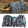 Plastic Rockery Tunnel Track Train Slot 1:87 Scale Model Toy Train Railway Cave Tunnels Sand Table Model Railway Accessories.