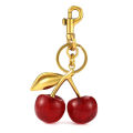High-Grade Cherry Charm Elegant Exquisite Women'S Bag Accessory Trendy Individualized Keychain Pendant for Women Handbags Car.