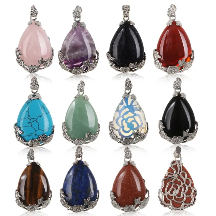 %E3%80%90Hannah%20Martin%20Store%E3%80%91Vintage%20Natural%20Quartz%20Teardrop%20Flower%20Gemstone%20Necklace%20Pendant%20Water%20Drop%20Pendants%20-%20Image%207
