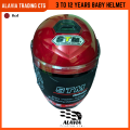 STM Baby Bike Helmet for Kids (3–12 Years) – Boys & Girls Safety Cycling Helmet – Red.