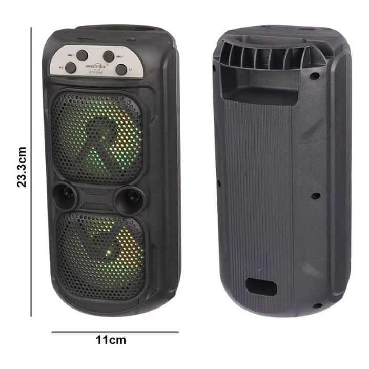 GREATNICE%20GTS-2165%20Bluetooth,%20USB,%20TF%20Card%20Supported%20Wireless%20Speaker%20With%20FM%20Radio%20&%20Lighting%20Effects%20-%20Image%205