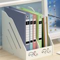 Book stand, file shelf, desk storage, bookshelves, simple tables, student document storage shelves, office supplies. 