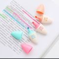 Cute Mini Tiny highlighter Pen Pack of 6 - fancy highlighter - good quality - 6 pcs.