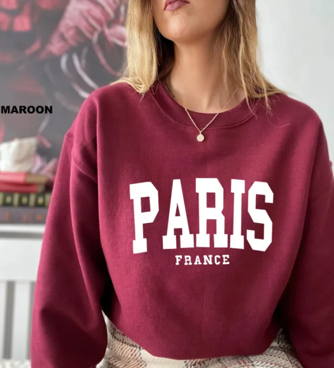 Paris%20France%20Sweatshirt%20Trendy%20Varsity%20Sweatshirt%20100%25%20Cotton%20fashion%20Vintage%20unisex%20Long%20Sleeve%20sweatshirt%20-%20Image%204