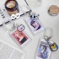 Kpop Photocard Holder Stray Kids aesthetic Decorated Card Holder Ins Album Acrylic Kawaii Photocards for Girls Kpop Stationery.