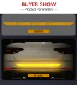【DATA FROG Global MALL】Car Reflective Sticker Tape Car Accessories Reflective Strip For Volvo S40 S60 S70 S80 S90 V40 V50 V90 XC70 XC90. 
