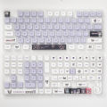 Sanrio Anime Kawaii Kuromi Keycaps Cartoon Style Mechanical Keyboard Key Caps Cute PBT Key Caps Keyboard Accessories. 