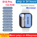 Microwear S10 Pro Smart Watch X Series 10 1GB ROM Gesture Answer ChatGPT NFC Compass Local Music Sport Men Smartwatch Women. 